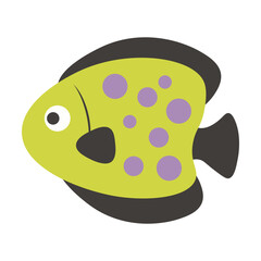 Fish Flat Illustration
