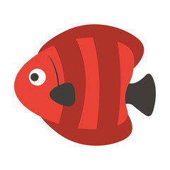 Fish Flat Illustration