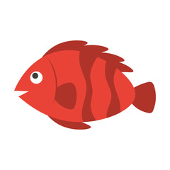 Fish Flat Illustration