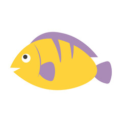 Fish Flat Illustration
