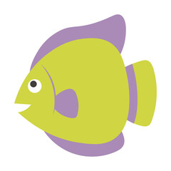 Fish Flat Illustration