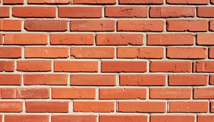 Obraz premium red brick wall background
