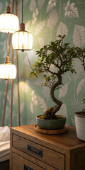 lamp in the bedroom