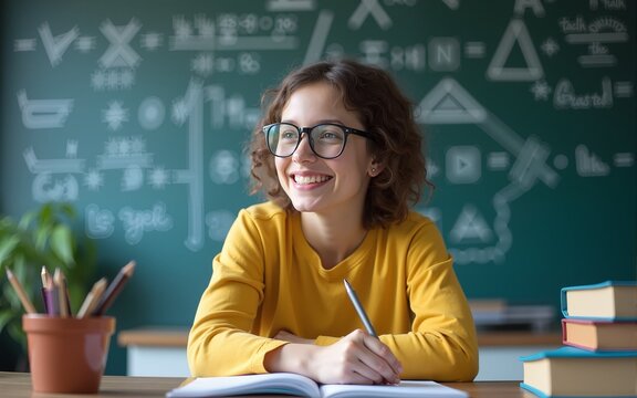 Learning math and mathematics education for problem solving and calculating mathematical concepts as algebra calculus and physics science or mental disorder as Dyscalculia. High quality
