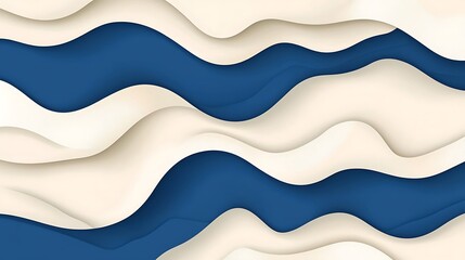 Fototapeta premium Abstract wavy layered background (25)