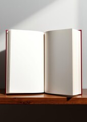 Hard cover large book. book mockup. 
