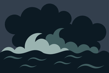 blue sky and clouds