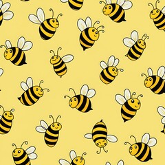 黄色い蜜蜂たちの輪舞