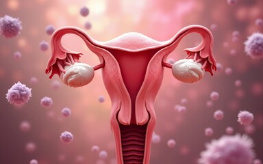 Bacterial Vaginosis concept as a vaginal inflammation caused by bacteria infection in the vagina. High quality