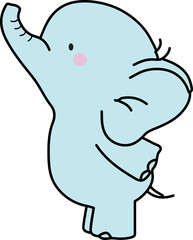 Baby cute Elephant