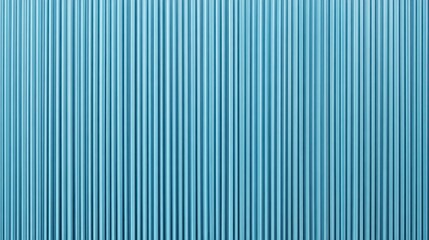 Blue Corrugated Metal Panel Texture for Background Design