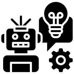 Creative Ai Bot Icon