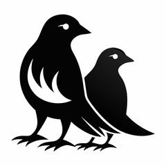 bird silhouette vector