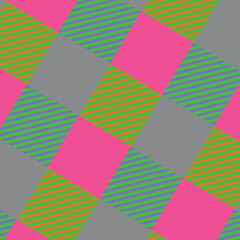 A seamless plaid pattern in a clean, monochromatic style, perfect for modern textile design, digital backgrounds, and graphic elements.