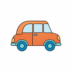 retro car vector