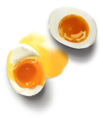 Deliciously cooked eggs with vibrant yolks, perfect for breakfast or brunch. Enjoy rich flavors and textures of these classic favorites!