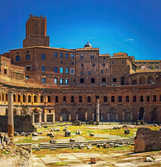 roman forum rome italy