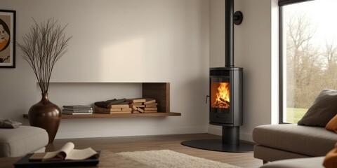Contemporary Home, Sustainable Heating Solution