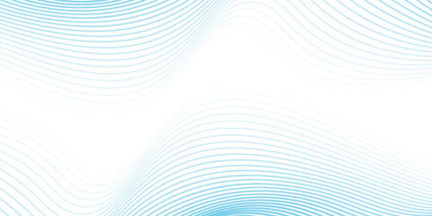 Fototapeta premium Abstract technology wave lines, frequency sound, data science, business wave line background. Abstract wavy element for design on transparent background isolated