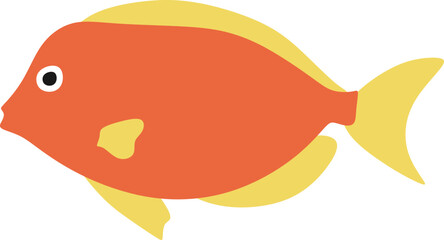 Fish Flat Illustration