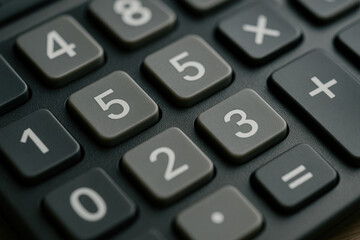 Calculator displaying numbers.