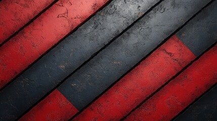 Red black grunge diagonal stripes texture background design
