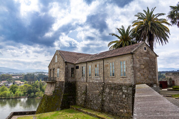 Casa del Conde (Count's House) in Salvaterra de Miño Fortress, Galicia, Spain