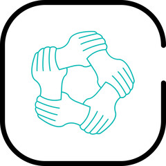 Hand Holding hand group