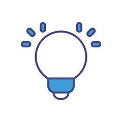 Idea icon vector 