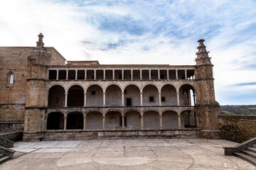 Majestic 15th-Century Gothic-Renaissance Convent of San Benito with Arcaded Cloister in Alcántara, Spain