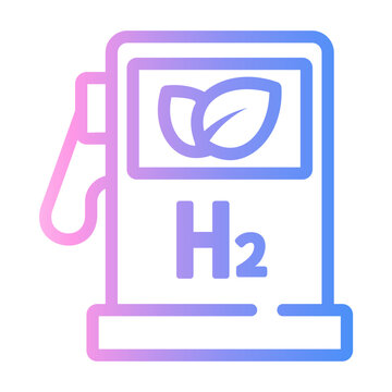 energy Line Gradient Icon
