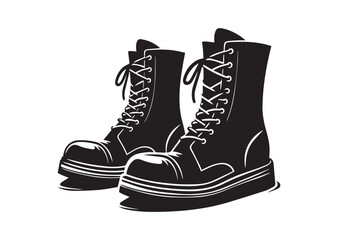 Shoes Silhouette Vector