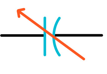 Variable Capacitor Electrical Circuit Symbol