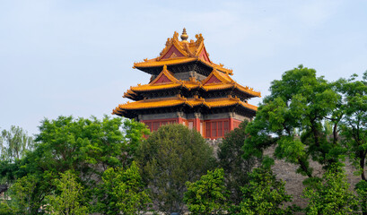 Fototapeta premium the Forbidden City in Beijing