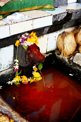 Starting point of river Godavari, Trimbakeshwar, Nasik, Maharashtra, India