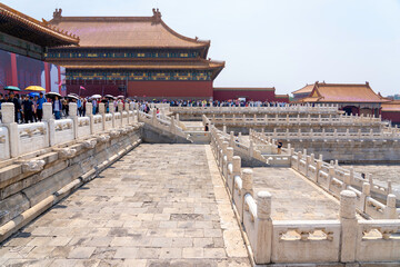the Forbidden City in Beijing