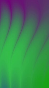 Smooth Purple to Green Gradient Potrait Design