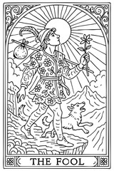 Obraz premium Journey Young Man Doodle Art Show Portrait