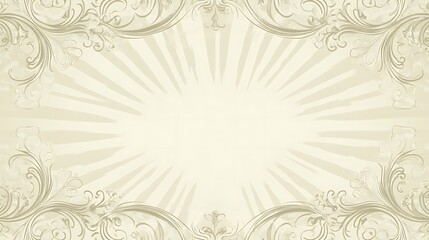 Elegant antique-style background with ornate flourishes