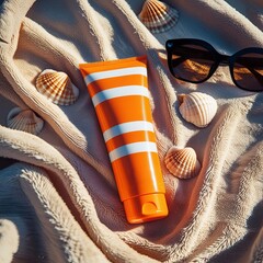 Luxury Skincare Mockup with Minimalist Aesthetic Product Photography