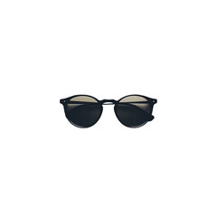 sunglasses on white background