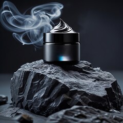 Luxury Skincare Mockup with Minimalist Aesthetic Product Photography