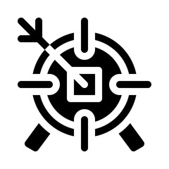 Target glyph icon