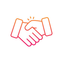 Handshake Vector icon