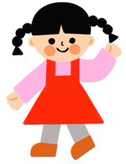cute kids illustrations