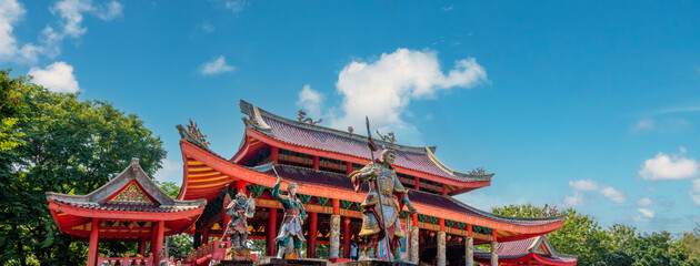 Historical Sam Poo Kong temple, Semerang, Central Java, Indonesia