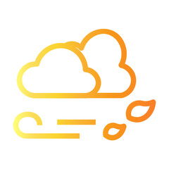 autumn Line Gradient Icon