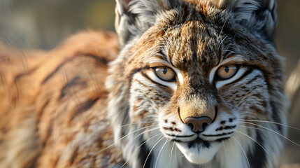 Lynx in nature