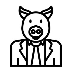 investment Line Icon