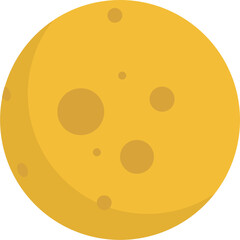Space Moon Illustration